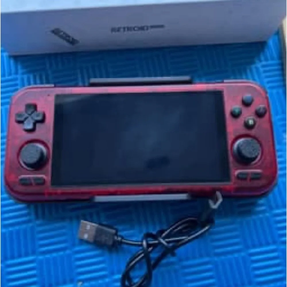Retroid Handheld Gaming Console - Red and Black